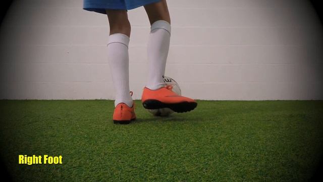 Pull Push Inside - Static Ball Control Drills - Soccer (Football) Coerver Training for U6-U7 смотреть онлайн