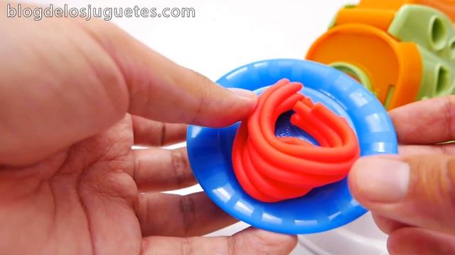 Aprender los Colores en Inglés - Video Educativo para Niños con Play-Doh Espagueti смотреть онлайн