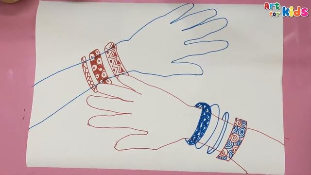 Creative artwork for kids | Hand art painting for kids | Hand art project for kids 2 | Art for kids смотреть онлайн