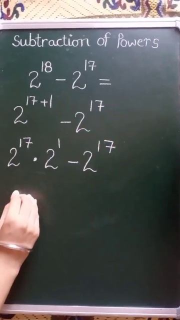 Subtraction of Powers#math #shortsviral смотреть онлайн
