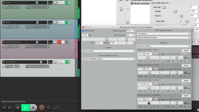 Creating FX Sends & Returns in REAPER смотреть онлайн