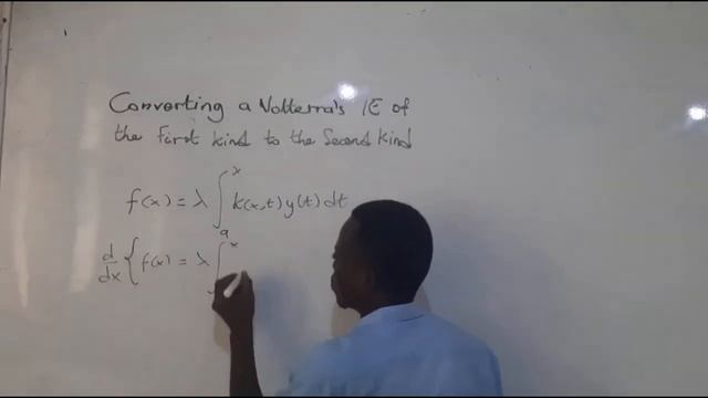 Integral Equations, Lecture 3 : Solution to IE, Converting Volterra's first kind IE to Second kind. смотреть онлайн