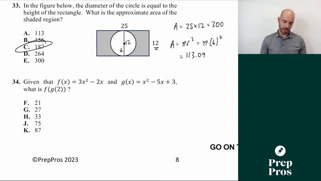 PrepPros' 2024-2025 ACT Math Test Full Explanation By Perfect Scorer + Math Equations & Strategies смотреть онлайн