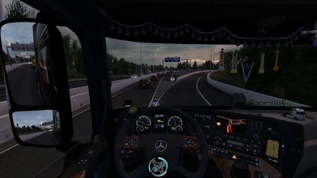 Mercedes Benz New Actros | Ginebra ➔ Montpellier смотреть онлайн