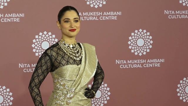 Tamannaah Bhatia Attends Nita Mukesh Ambani Cultural Centre