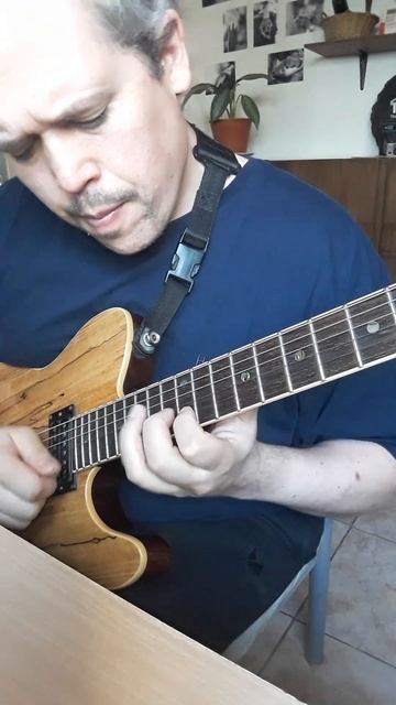 3 Octaves Legato Run In C Major (with TABs) #shorts