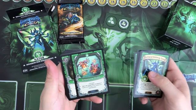 Lightseekers TCG | Unboxing Kindred Starter Nature смотреть онлайн