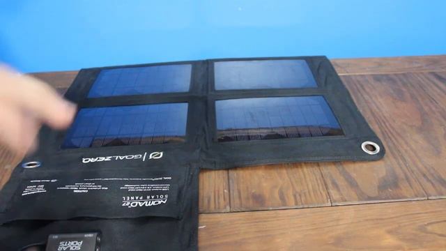Goal0 Nomad 27 Watt Foldable Solar Panel Unboxing смотреть онлайн