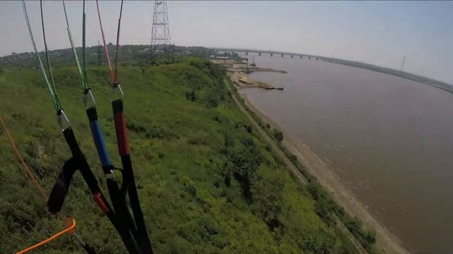 Мокрый спидфлаинг в Хабаровске/Speedflying смотреть онлайн