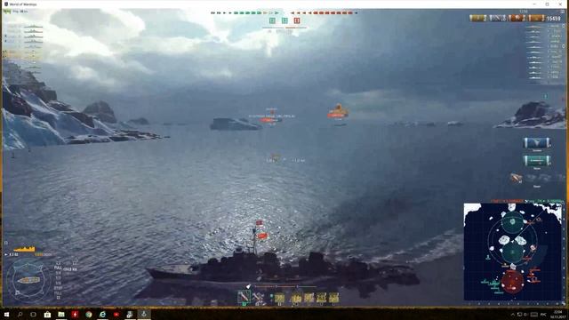 World of Warships Отряд Z-52 первые бои - двойной слив, или двойной удар вражеской шимы. смотреть онлайн