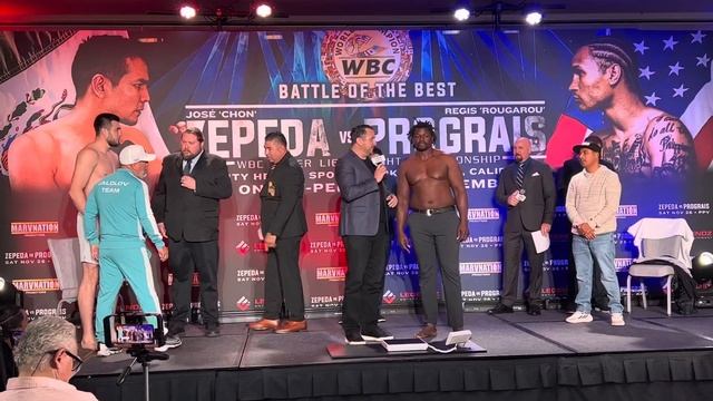 Взвешивание Баходира Жалолова в Лос Анджелесе…!🥊 смотреть онлайн