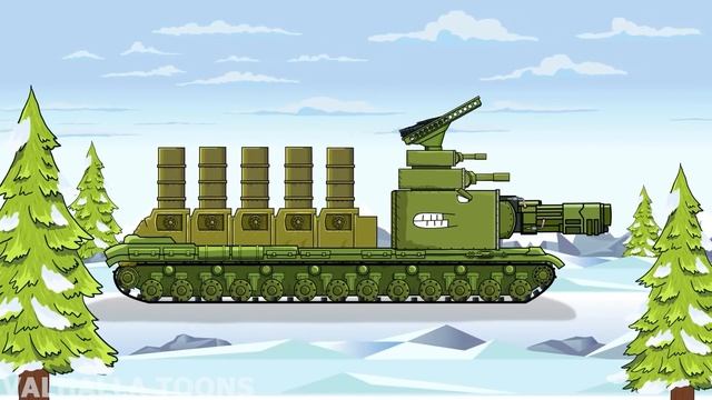 "Ratte Sledgehammer" Cartoons about tanks смотреть онлайн