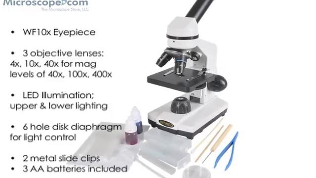Omano OM115 2-in-1 Microscope смотреть онлайн
