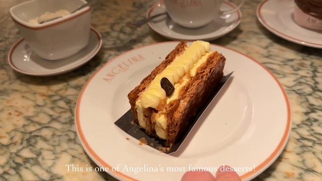 Enjoying famous dessert at Historical Tea Room ‘Angelina’ Paris! ☕️🇫🇷 смотреть онлайн