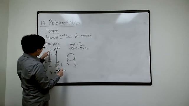 P3A L20B.2 Example of Newton’s Second Law with Torque смотреть онлайн
