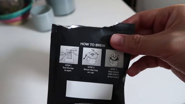 Unwrapping PERK COFFEE Drip Bags | EP23