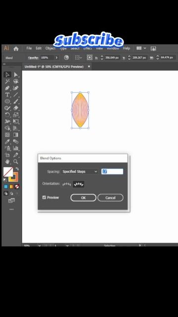 Flower From Blend Tool #illustratortutorial #short смотреть онлайн