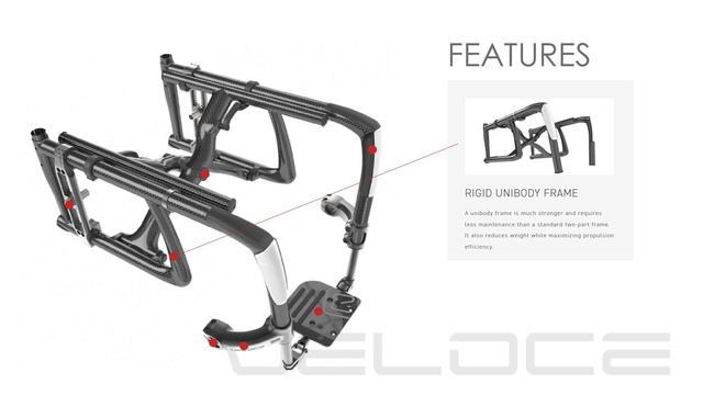 Veloce Carbon Wheelchair смотреть онлайн