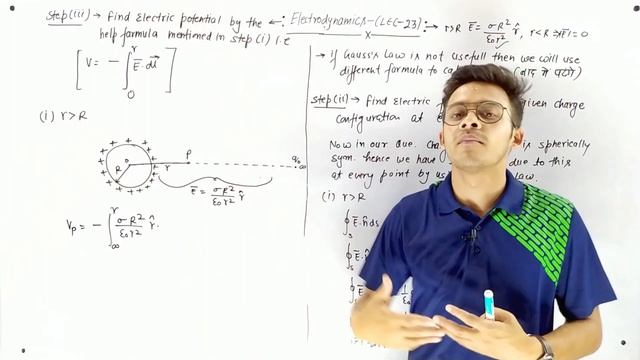 Electric potential due to Spherical Shell || Inside, Outside and on the surface of Shell || смотреть онлайн