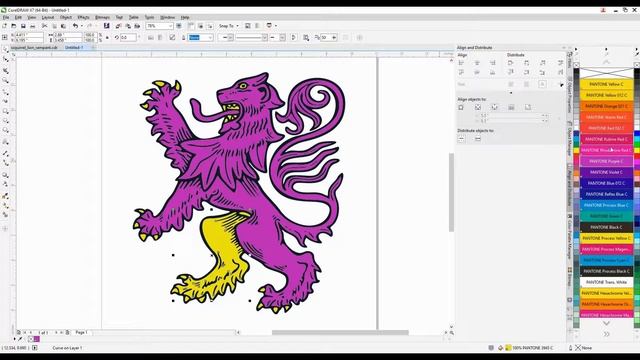 Convert Bitmap files to Vector for Screen Printing Separations with Coreldraw X7 смотреть онлайн