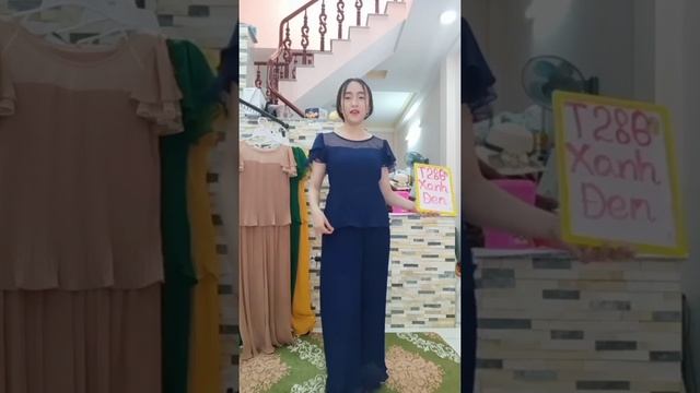 [LIVE]🌼 mã số T285 - SET THUN ATIWAY QUẦN ỐNG BÁT✔️ 250k📞 0968600021 - Shop Đồ Bộ Trung niên giá sỉ смотреть онлайн