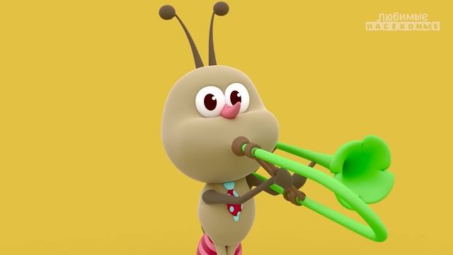 15 мин обучающие видео  | Любимые насекомые - Bichikids
