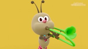 15 мин обучающие видео  | Любимые насекомые - Bichikids