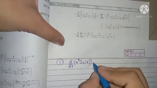 Recurrence Relations For Bessel's Function| Chapter 2|Special Functions And Integral Transforms