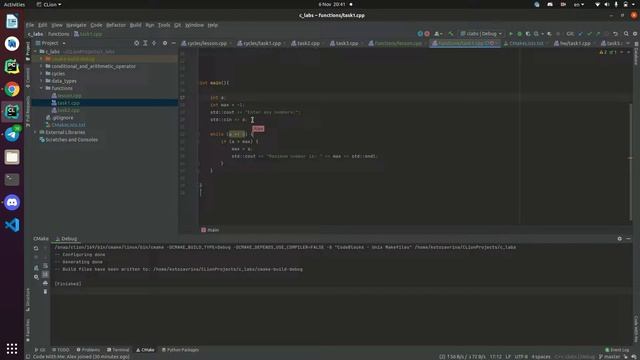 C-- -  Функции