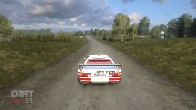 Crazy BMW M1 Rally car in Germany смотреть онлайн