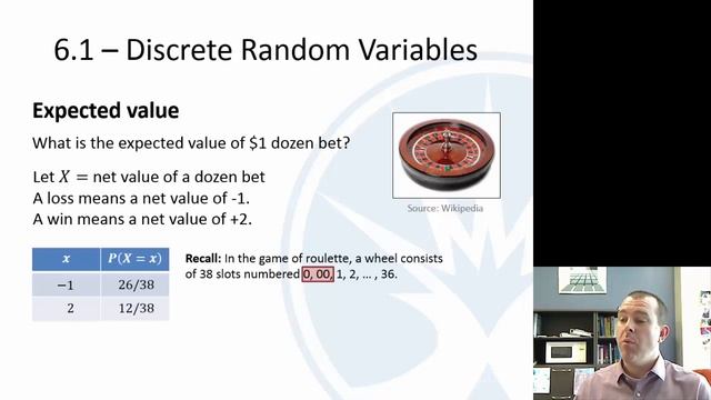 Mth120 Section 6.1 Discrete Random Variables смотреть онлайн