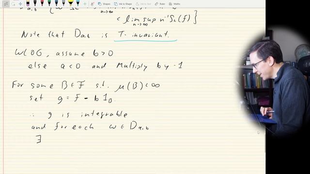 Probability and Measure, Lecture 13: The Ergodic Theorem смотреть онлайн