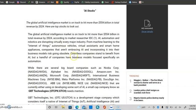 GBT Technologies Inc.’s (GTCH) AI driven-technology could reshape the world смотреть онлайн