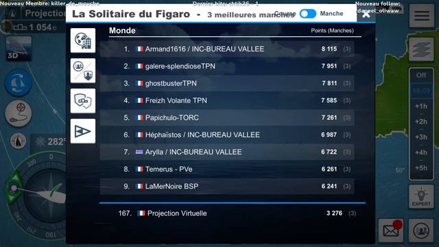 AZERTY38 DANS PAS SOLITAIRE SUR LA FIGARO 2021! POINT COURSE LE 13/09/2021 SUR VIRTUAL REGATTA ! смотреть онлайн