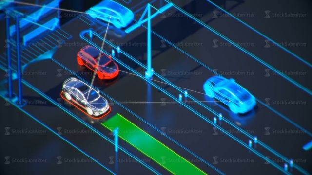 autonome transportation system concept, smart city, Internet of things, vehicle to vehicle, vehicle смотреть онлайн