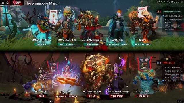 📢ASM.Gambit - PSG LGD | АСМ Гамбит - ПСЖ ЛГД | bo2 |🏆ONE Esports Singapore Major by Grayne смотреть онлайн