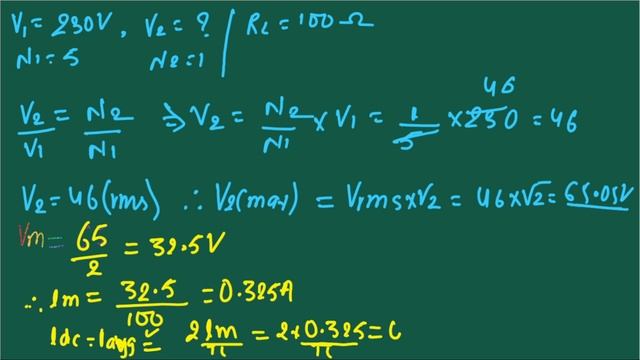 Full Wave Rectifier Numerical | Centre tape & Bridge type | Basic Electronics 05 | Applied Physics смотреть онлайн