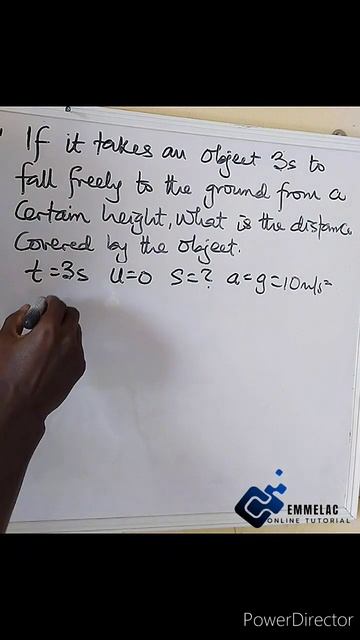 How to Solve for the Distance in an Uniformly Accelerated Motion in Physics #jambquestions смотреть онлайн