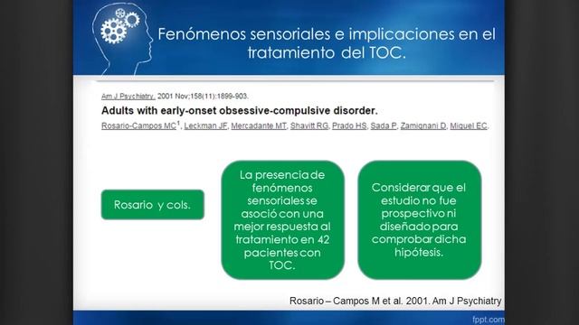 Fenómenos sensoriales en pacientes con TOC смотреть онлайн