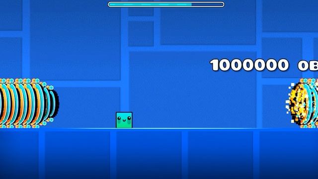 Прохожу фпс тест в геометри дэш