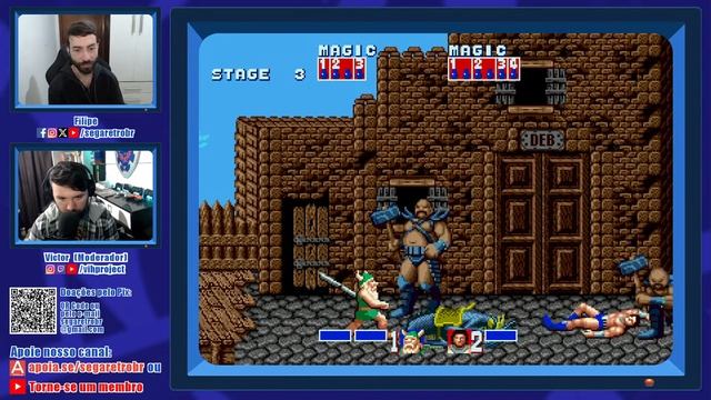 Golden Axe do Arcade e Mega Drive! смотреть онлайн