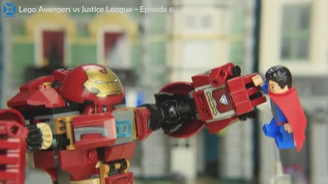 ЛЕГО Мстители против Лиги справедливости
Супермен против Железного человека