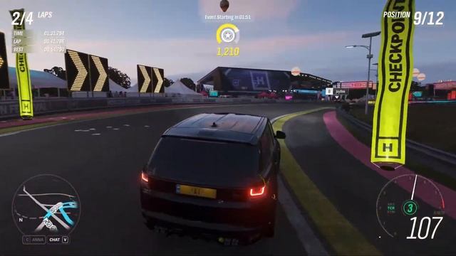 FORZA HORIZON 4 | 2015 RANGE ROVER SPORT SVR - HORIZON FESTIVAL CIRCUIT смотреть онлайн