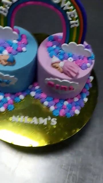 baby shower cake 🎂#trending #shorts #youtubeshorts #foryou #shortvideo #viral смотреть онлайн