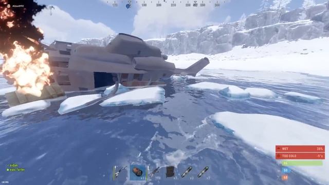 I built a hidden Iceberg stash base... смотреть онлайн
