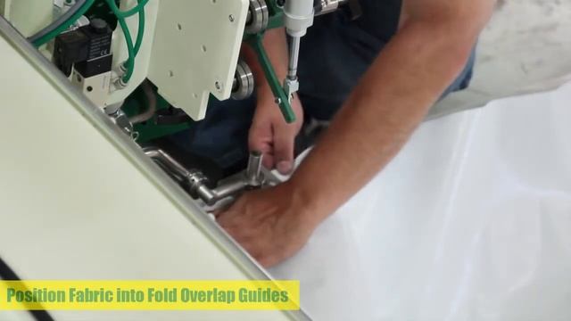Hot Air Welding Machine for welding ANY size HDPE geo cover or liner | TG3600 смотреть онлайн