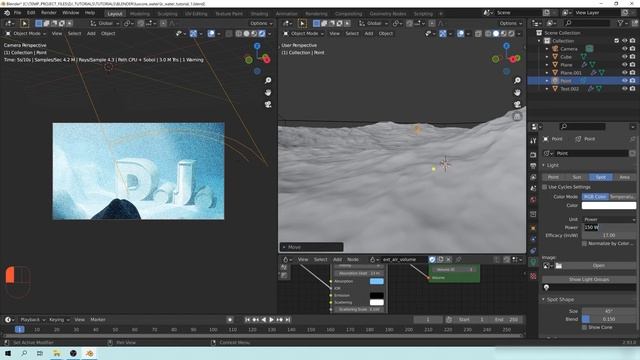 Underwater Scenes in Blender | Part Two: Materials, Composition, Volumetrics, Caustics and Lighting смотреть онлайн