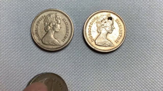 UK Elizabeth ll 1984 one pound смотреть онлайн