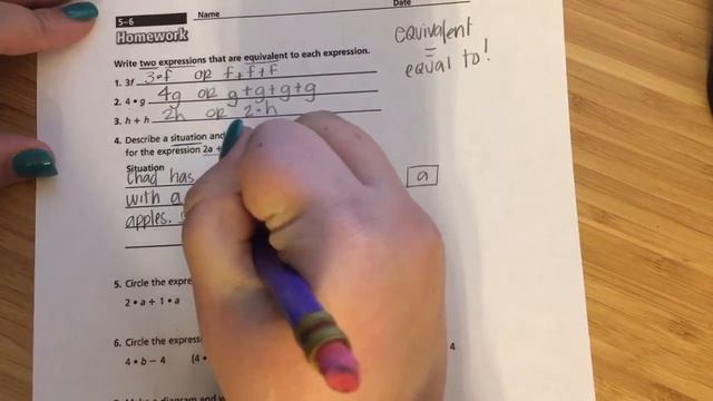 5-6 // equivalent expressions HW смотреть онлайн