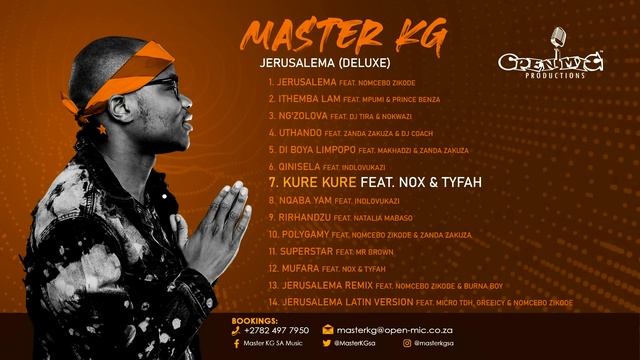 7. Master KG - Kure Kure Feat [Nox & Tyfah] (Official Audio) смотреть онлайн